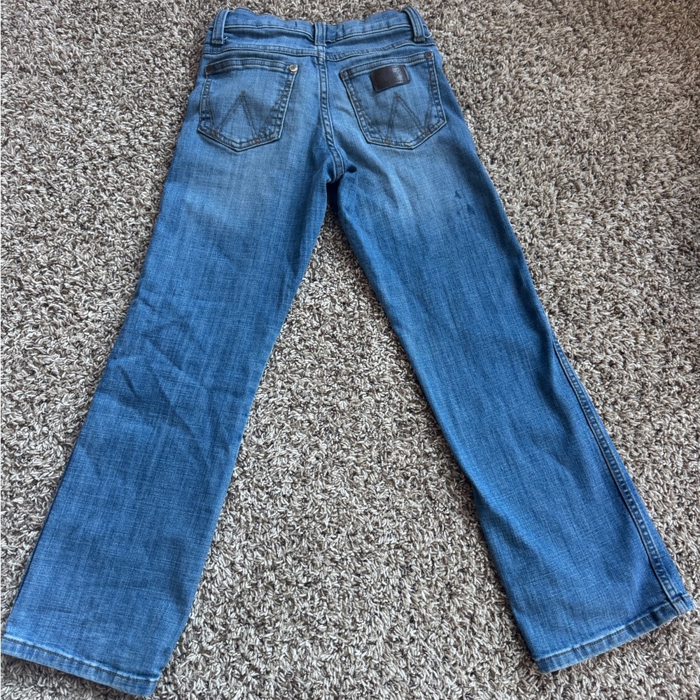 Wrangler Straight Fit Blue Jeans